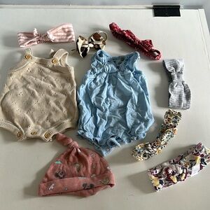 Baby girl newborn bundle
